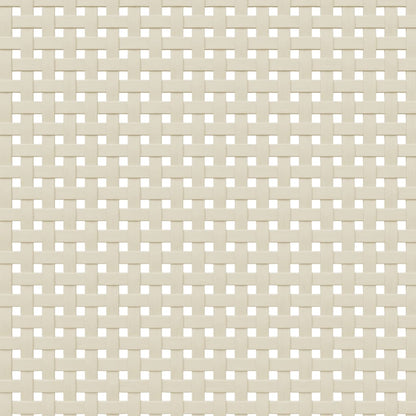 Highboard SENJA Rattan-Optik Braun 90x40x112 cm Kiefernholz