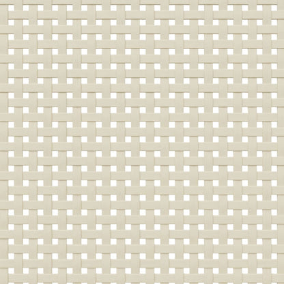 Highboard SENJA Rattan-Optik Braun 90x40x112 cm Kiefernholz