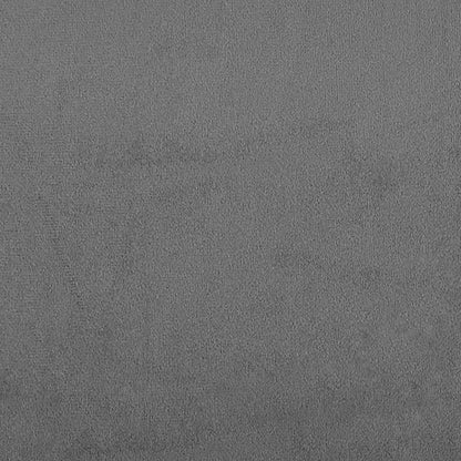 2-Sitzer-Sofa Dunkelgrau 140 cm Mikrofasergewebe