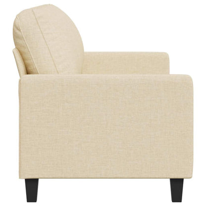 3-Sitzer-Sofa Creme 180 cm Stoff