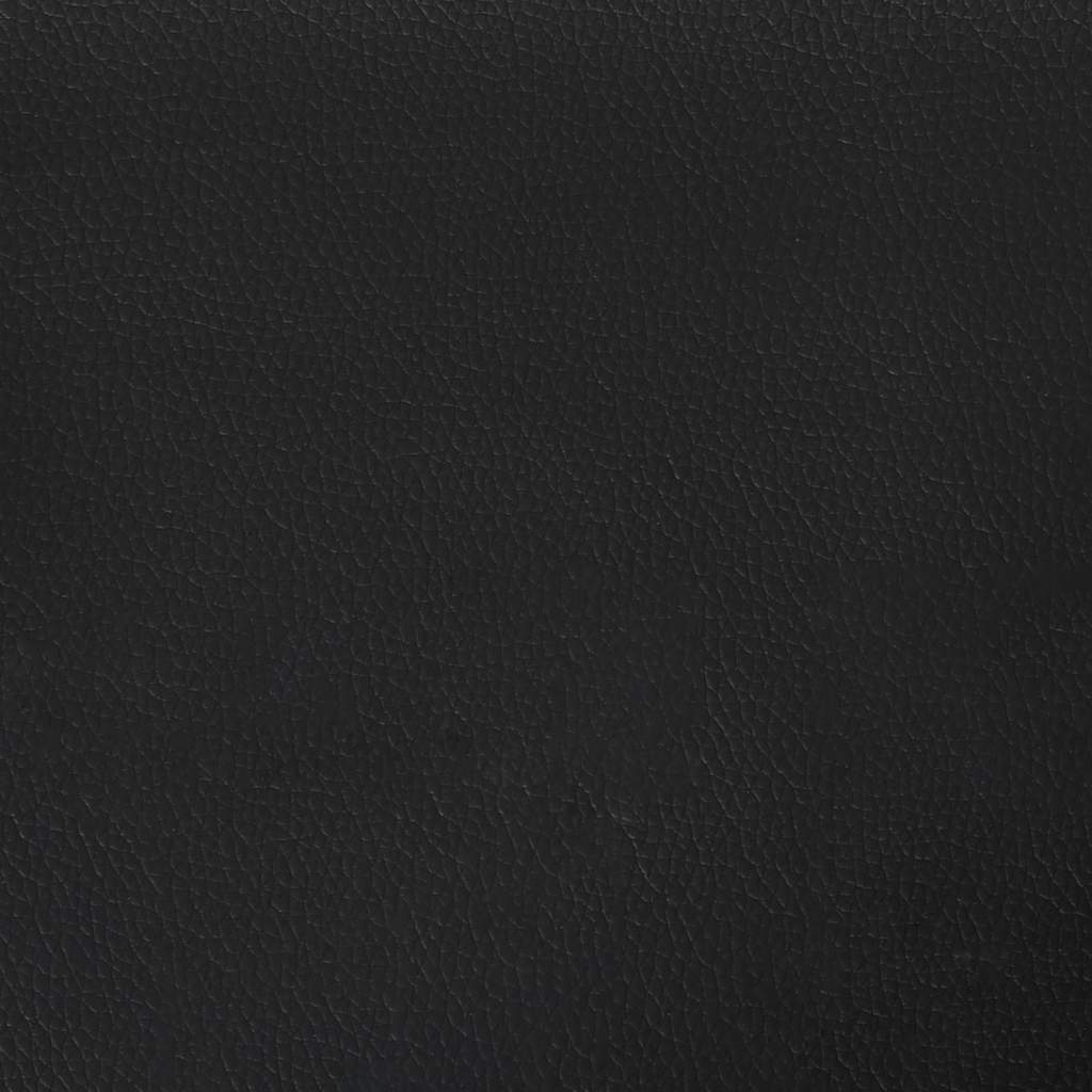 Sessel Schwarz 60 cm Kunstleder