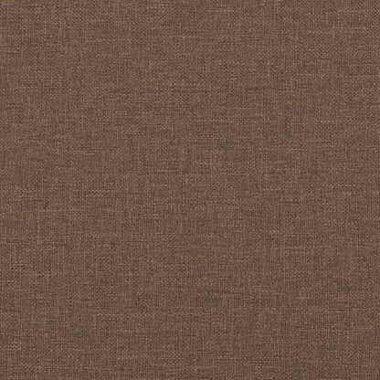 2-Sitzer-Sofa Braun 120 cm Stoff