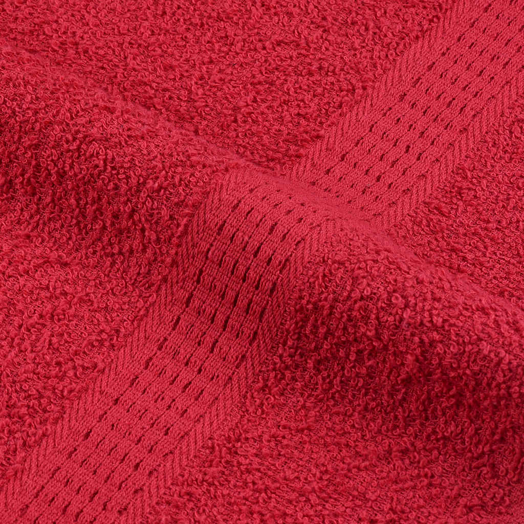 Gästetücher FROGN 10 Stk. Rot 30x50 cm 360 g/m²