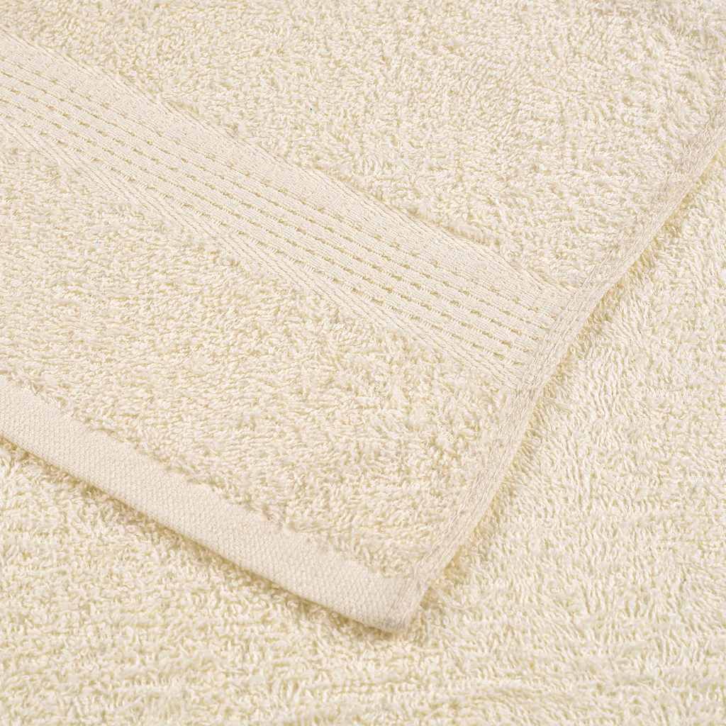 Waschtücher FROGN 2 Stk. Creme 30x30 cm 360 g/m²