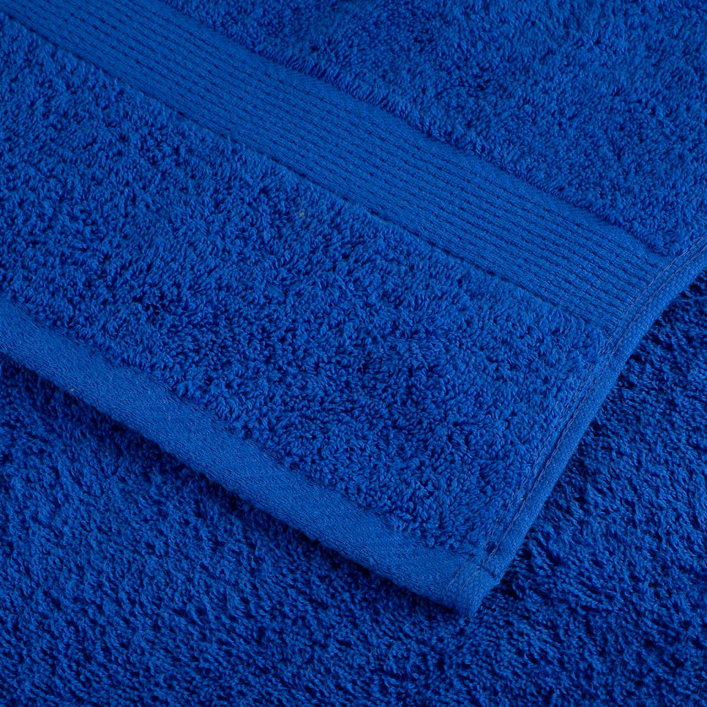 Premium Duschtücher SOLUND 4 Stk. Blau 70x140 cm 600 g/m²