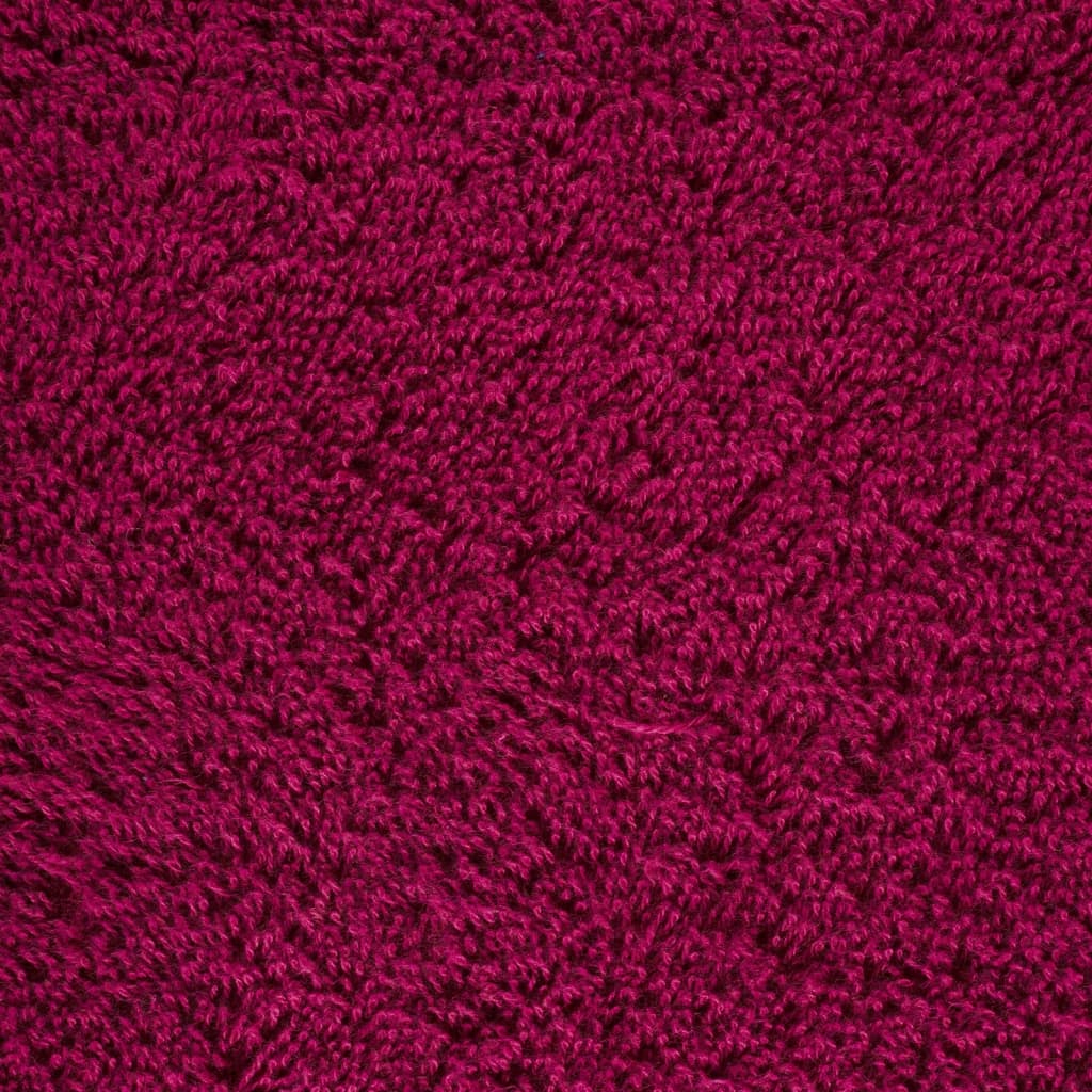 Premium Handtücher SOLUND 10 Stk. Bordeaux 100x200 cm 600 g/m²