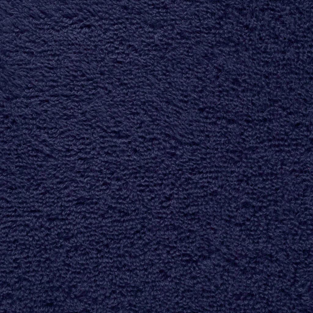 Premium Handtücher SOLUND 4 Stk. Marineblau 50x100 cm 600 g/m²