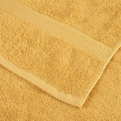 Premium-Waschtücher SOLUND 2 Stk. Gold 30x30 cm 600 g/m²