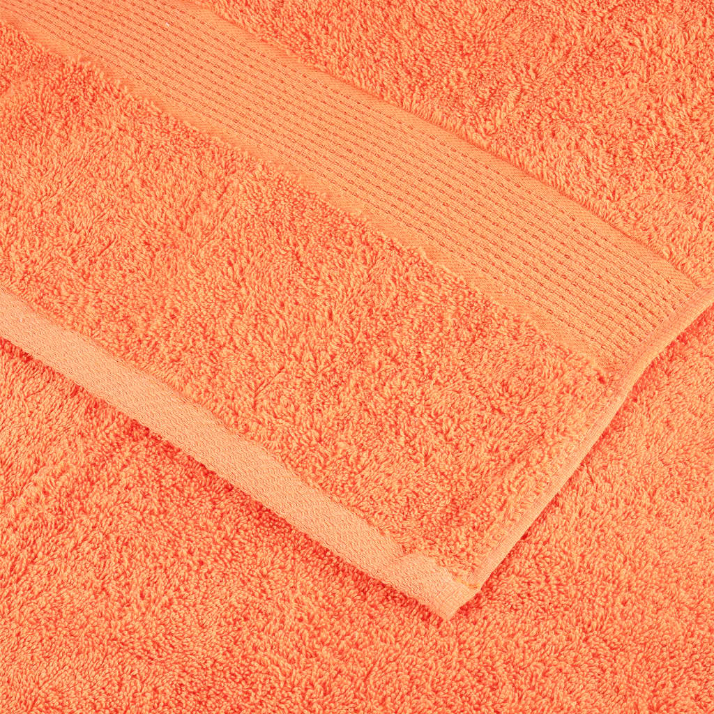 Premium-Gästetücher SOLUND 2 Stk. Orange 30x50 cm 600 g/m²