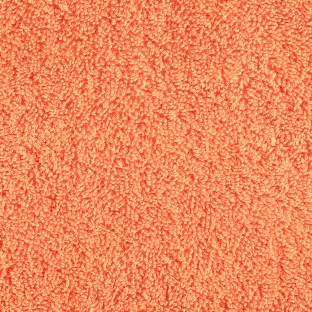Premium-Duschtücher SOLUND 10 Stk. Orange 70x140 cm 600 g/m²