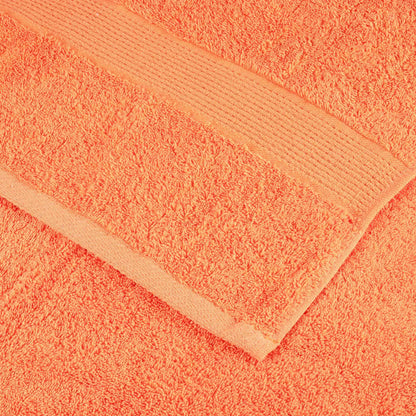 Premium Badetücher SOLUND 2 Stk. Orange 100x150 cm 600 g/m²