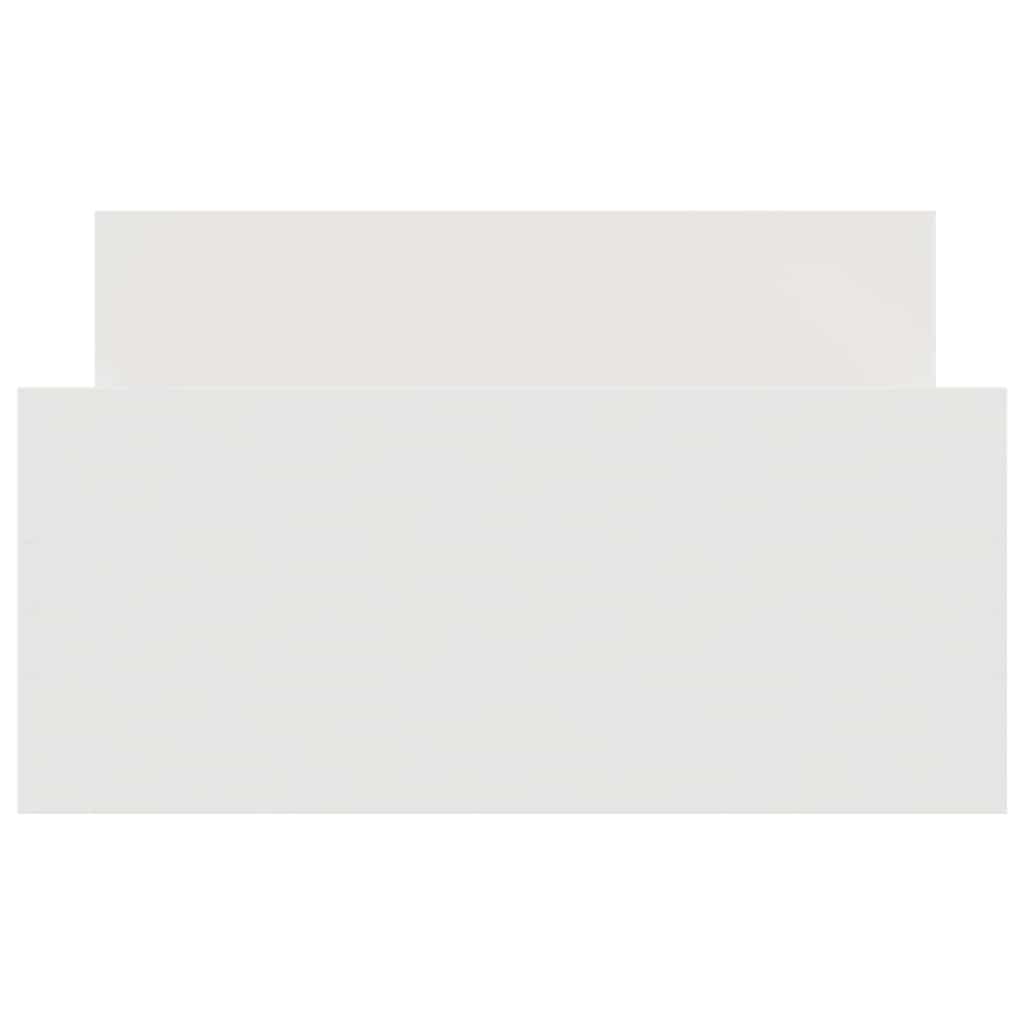 Bettgestell Weiß 90x190 cm Holzwerkstoff