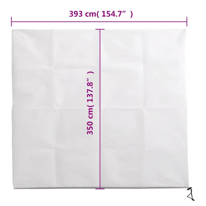 Wintervlies mit Reißverschluss 70 g/m² 3,93x3,5 m