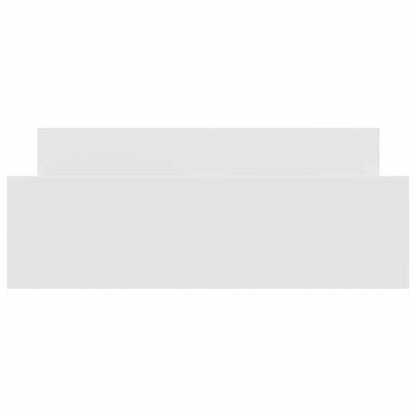 Bettgestell mit Kopf- und Fußteil Weiß 120x200 cm