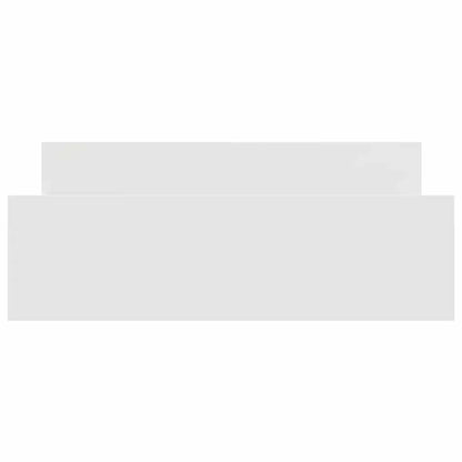 Bettgestell mit Kopf- und Fußteil Weiß 140x200 cm