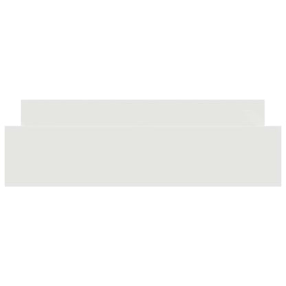 Bettgestell mit Kopf- und Fußteil Weiß 180x200 cm