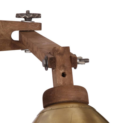 Wandleuchte 25 W Antik-Messing E27