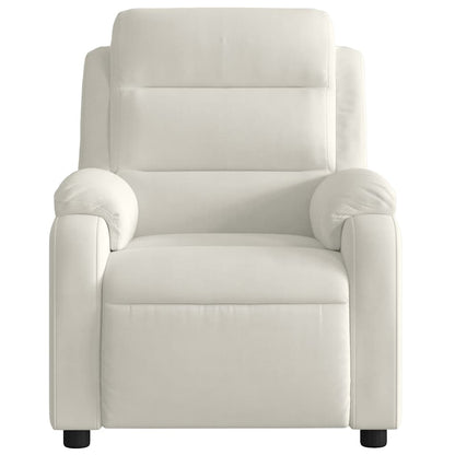 Relaxsessel Elektrisch Creme Samt