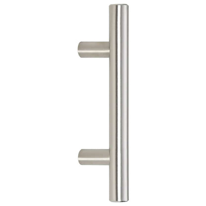 Möbelgriffe 10 Stk. Silbern 64 mm Edelstahl