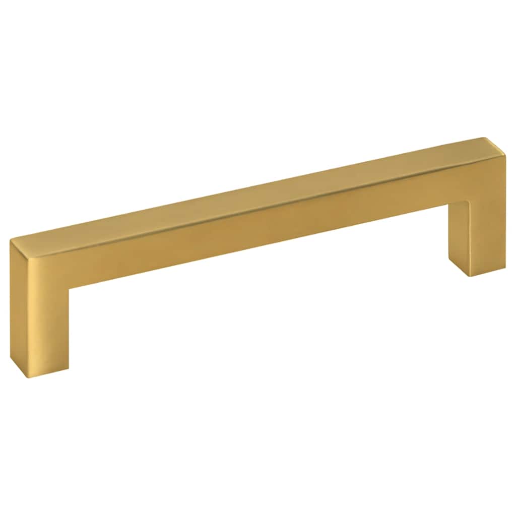 Möbelgriffe 10 Stk. Golden 128 mm Edelstahl