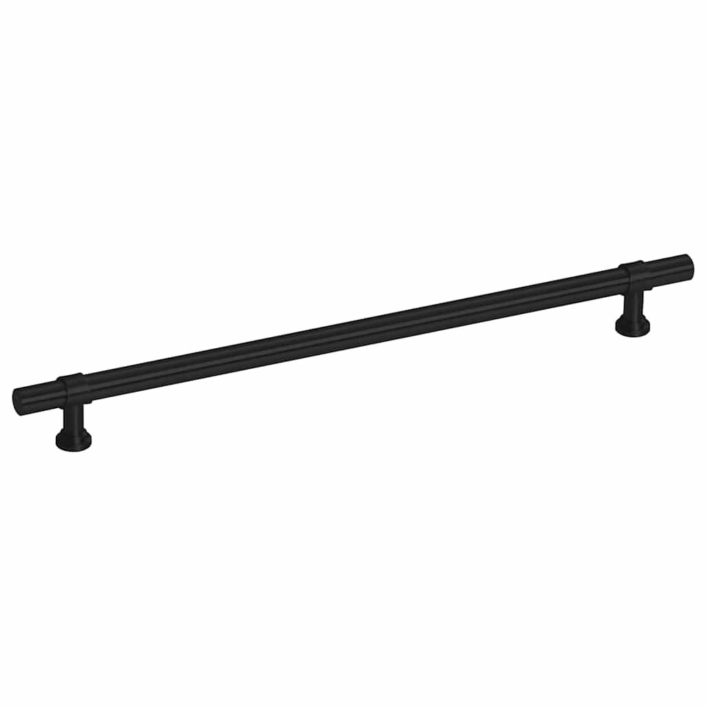 Möbelgriffe 5 Stk. Schwarz 224 mm Edelstahl