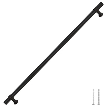 Möbelgriffe 5 Stk. Schwarz 320 mm Edelstahl