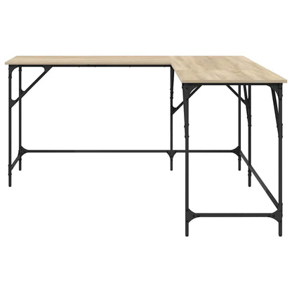 Schreibtisch Sonoma-Eiche 149x149x75 cm Holzwerkstoff