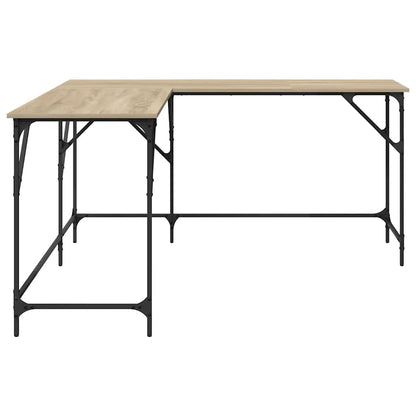 Schreibtisch Sonoma-Eiche 149x149x75 cm Holzwerkstoff