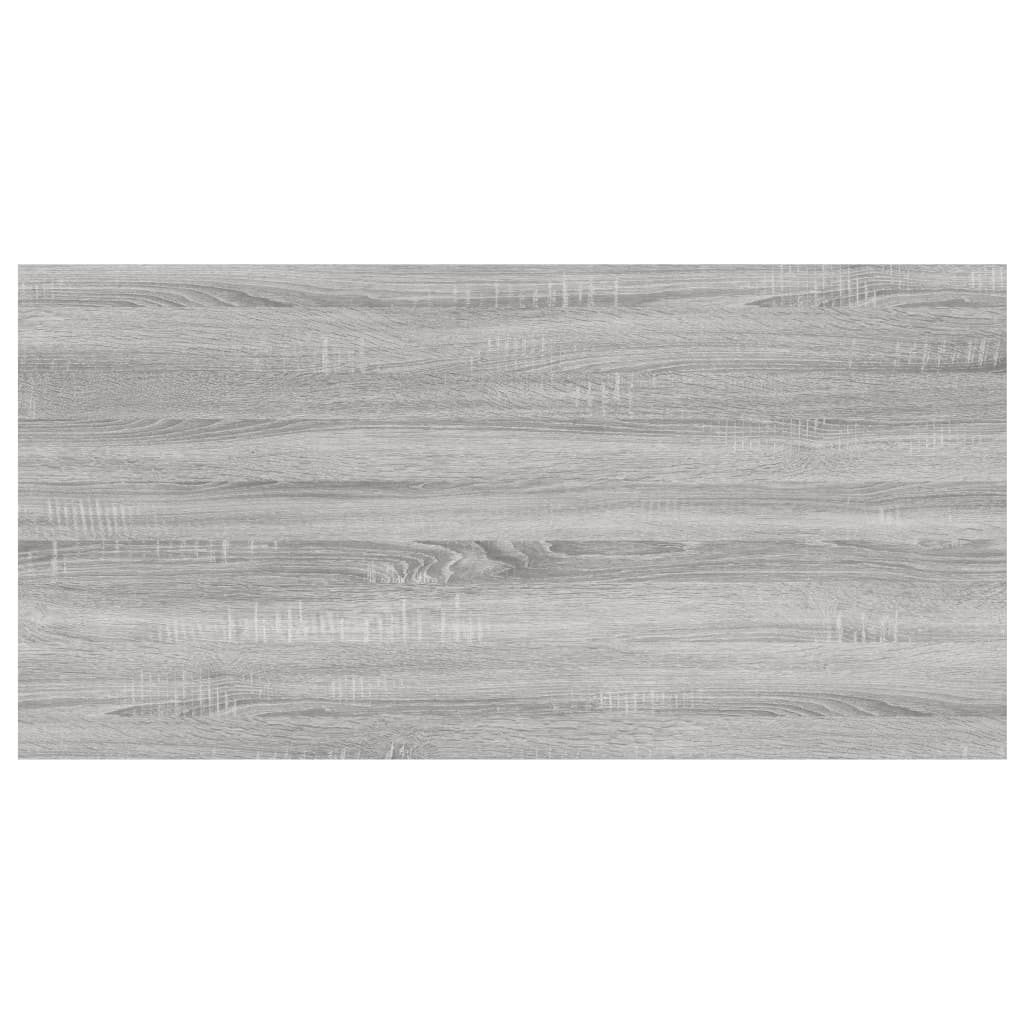 Wandregale 4 Stk. Grau Sonoma 60x30x1,5 cm Holzwerkstoff