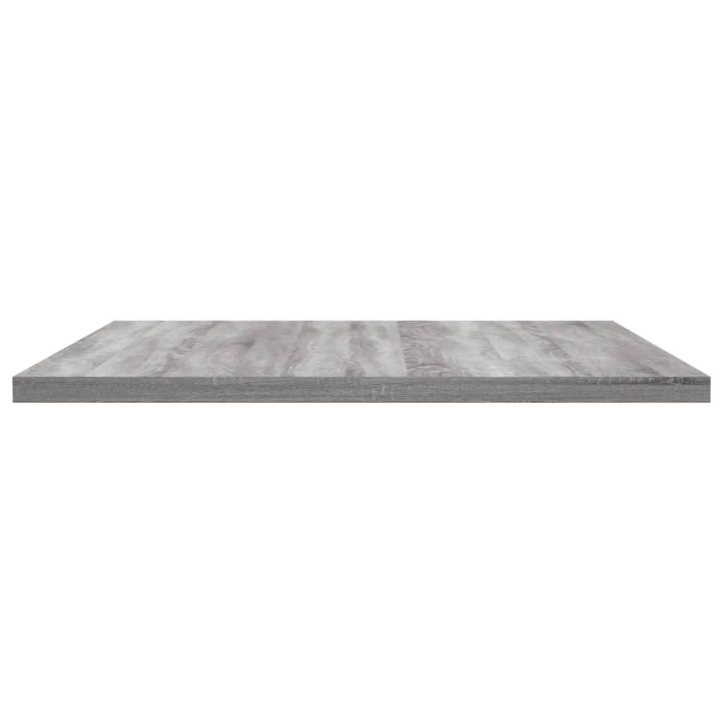 Wandregale 4 Stk. Grau Sonoma 60x40x1,5 cm Holzwerkstoff