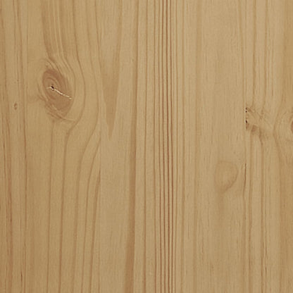 Sideboard FLORO Wachsbraun 114x43x74 cm Massivholz Kiefer