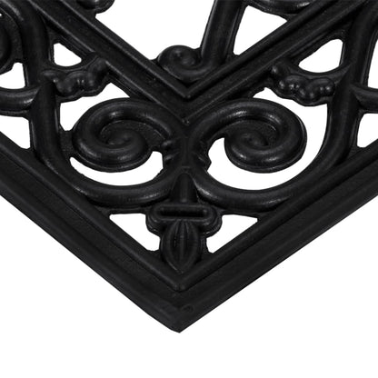 Stufenmatten 5 Stk. 25x75 cm Gummi