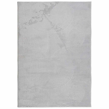Teppich IZA Kurzflor Skandinavischer Look Grau 160x230 cm