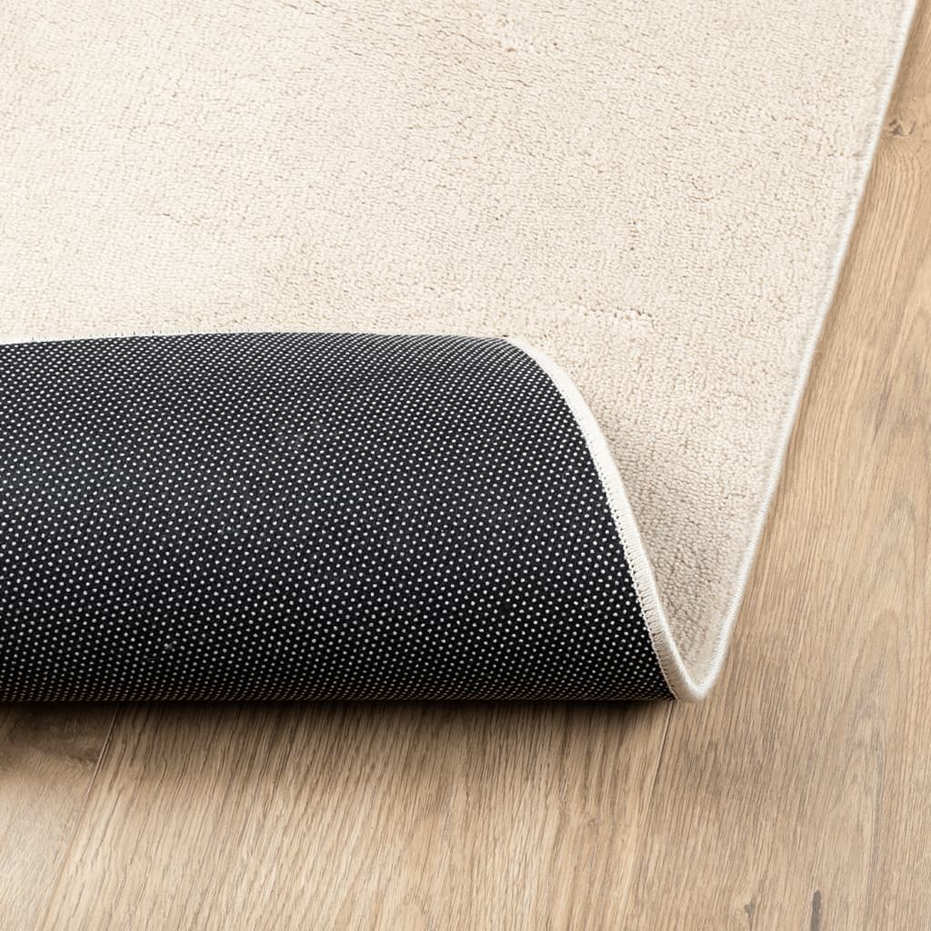 Teppich OVIEDO Kurzflor Beige 200x200 cm