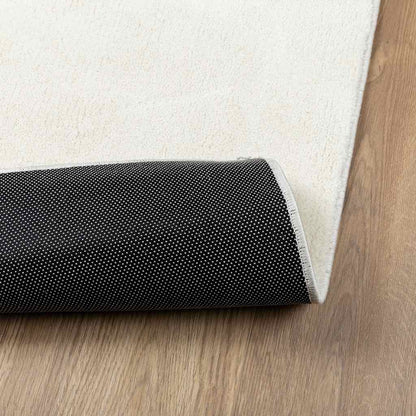 Teppich OVIEDO Kurzflor Creme 200x200 cm