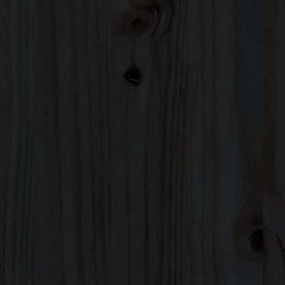 Tagesbett Schwarz 90x190 cm Massivholz Kiefer