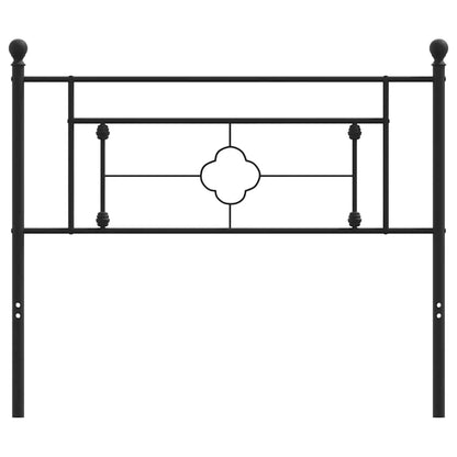Ersatz-Kopfteil Metall Schwarz 107 cm