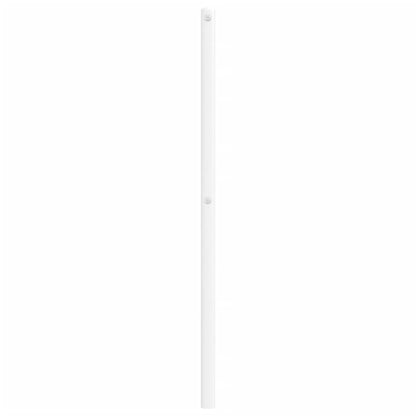 Ersatz-Kopfteil Metall Weiß 160 cm