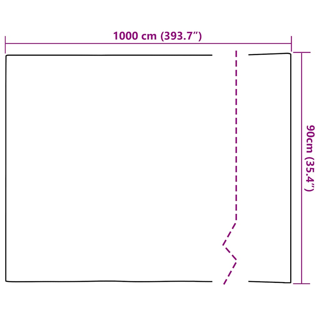 Fensterfolien 2 Stk. Matt Bambus-Muster PVC