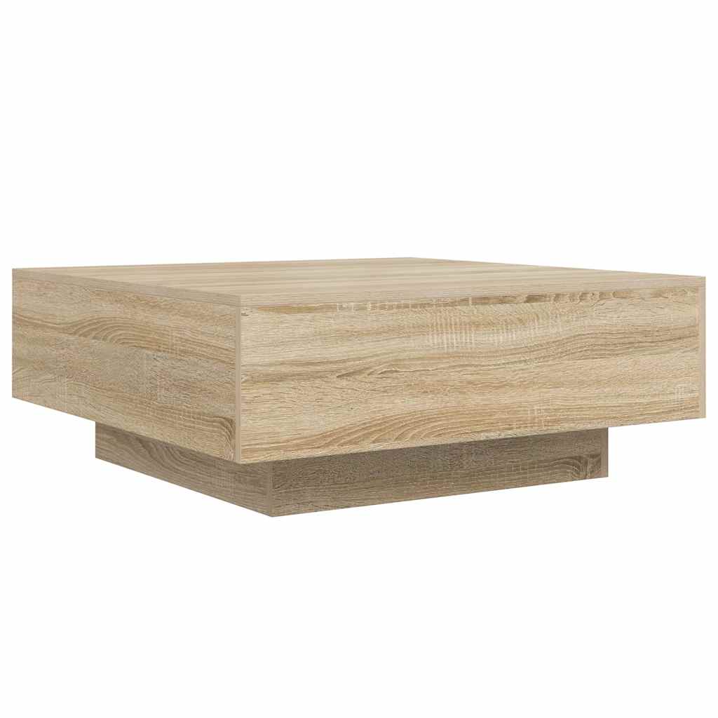 Couchtisch Sonoma-Eiche 80x80x31 cm Holzwerkstoff