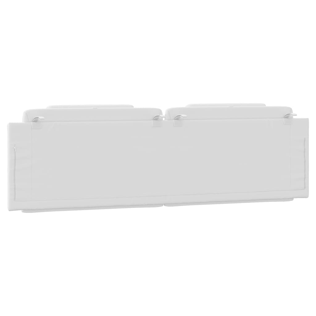 Kopfteil-Kissen "Viana" Weiß 183 cm Kunstleder