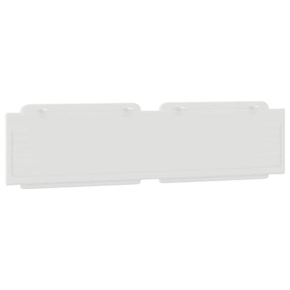 Kopfteil-Kissen "Zadar" Weiß 200 cm Kunstleder