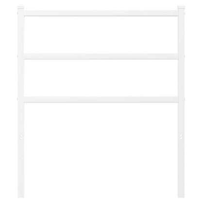 Ersatz-Kopfteil Metall Weiß 80 cm