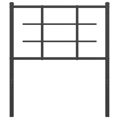 Ersatz-Kopfteil Metall Schwarz 75 cm