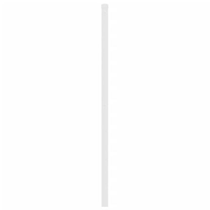 Ersatz-Kopfteil Metall Weiß 140 cm