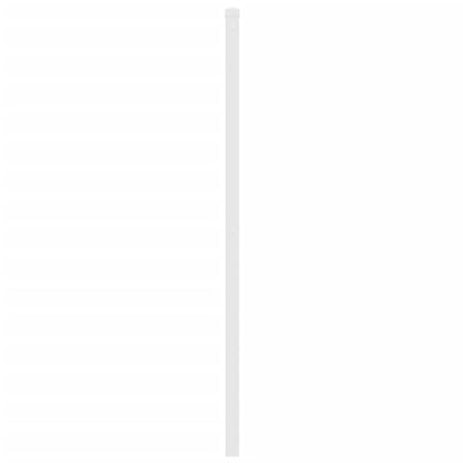 Ersatz-Kopfteil Metall Weiß 160 cm