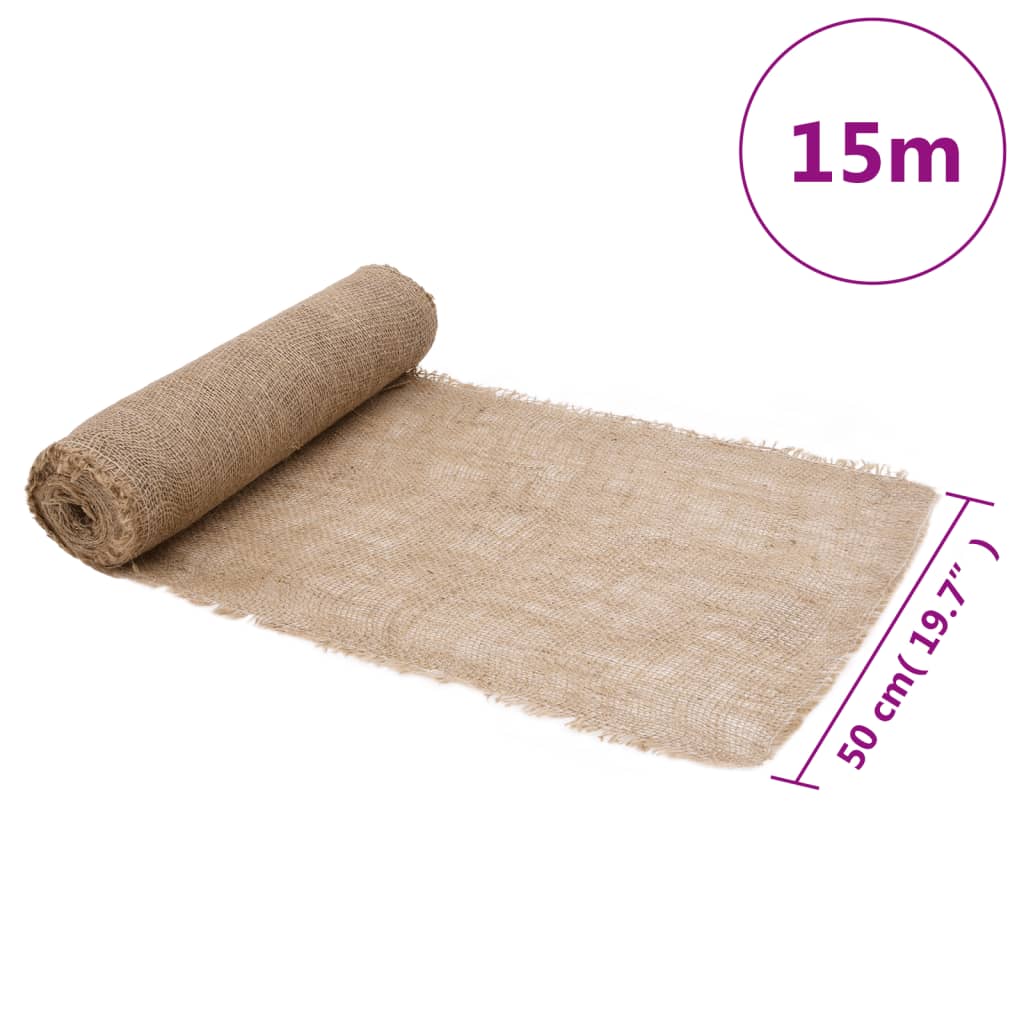 Juterolle 0,5 x 15 m 100 % Jute 200 g/m²