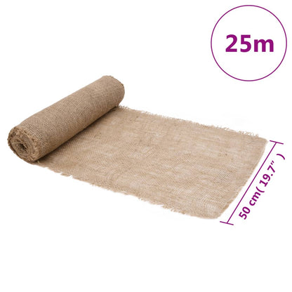 Juterolle 0,5 x 25 m 100 % Jute 200 g/m²