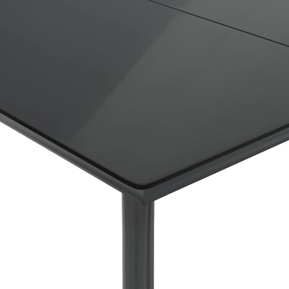 7-tlg. Garten-Essgruppe mit Kissen Braun Poly Rattan