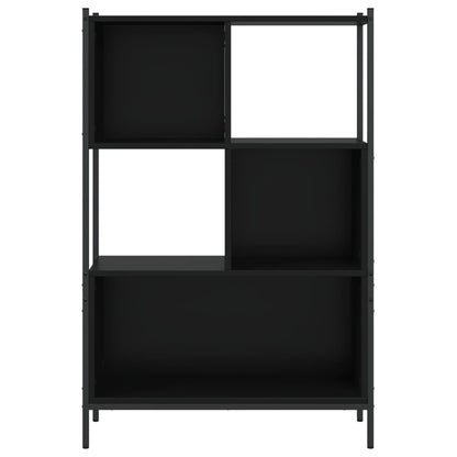 Bücherregal Schwarz 72x28x109 cm Holzwerkstoff